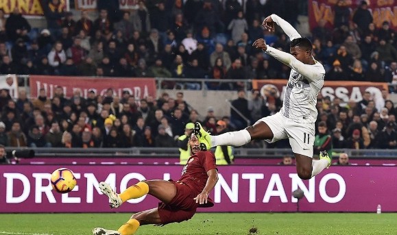  罗马队长关键头球破门，助球队客场全取三分告捷  