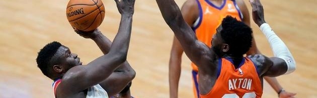  锡安复出贡献准三双鹈鹕击败开拓者止住颓势