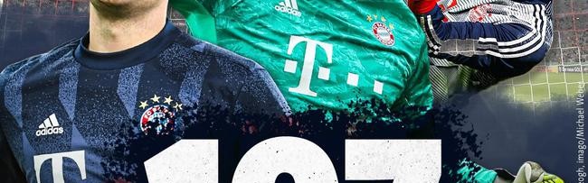  诺伊尔复出即创德甲零封纪录  